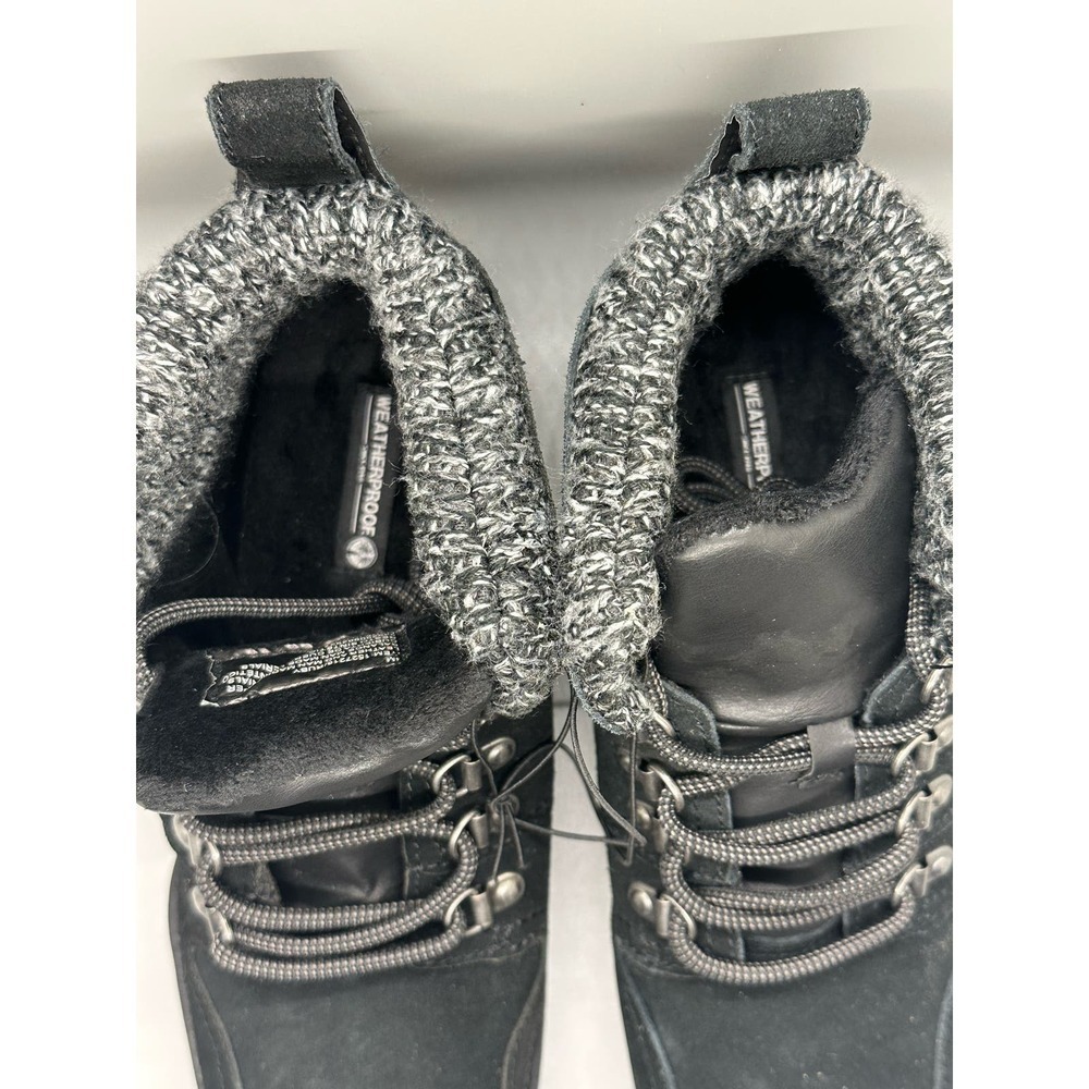 Weatherproof Women's Ruby Winter Boots Size 8 Black Memory Foam Leather Upper - Picture 9 of 9